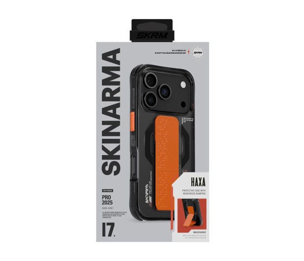 Skinarma Haxa Mag-charge + grip stand do iPhone 17 Pro grafit - 1416294 - zdjęcie 2